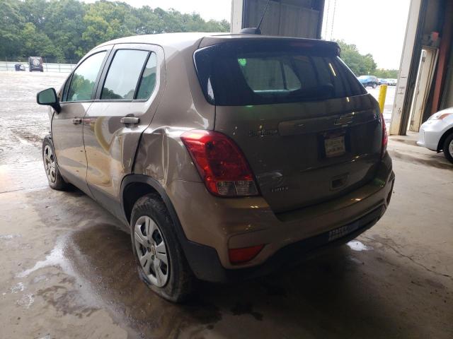 Photo 3 from auction – 2018 CHEVROLET TRAX LS with VIN 3GNCJKSB5JL362180