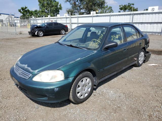 Photo 2 from auction – 2000 HONDA CIVIC BASE with VIN 2HGEJ661XYH564429
