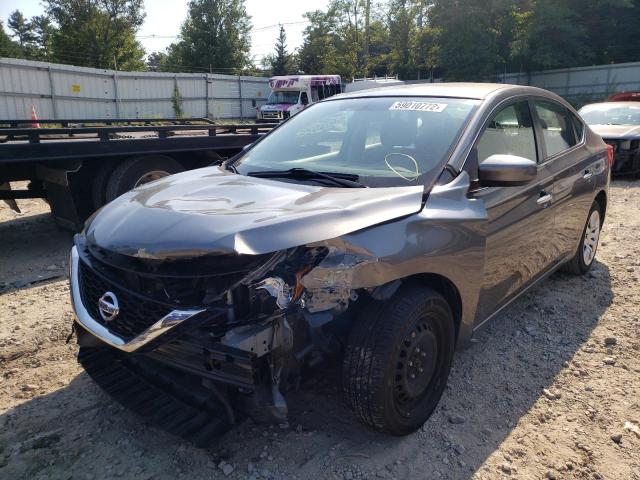 Photo 2 from auction – 2016 NISSAN SENTRA S with VIN 3N1AB7AP2GY263919