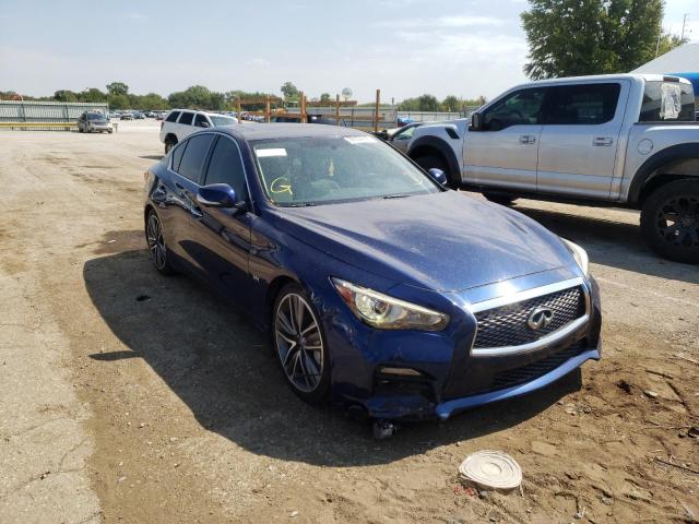 INFINITI Q50 PREMIU 2017 with VIN JN1EV7AP3HM743318 - Photo from auction