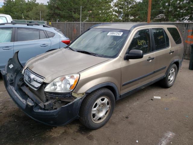 Photo 2 from auction – 2005 HONDA CR-V LX with VIN JHLRD685X5C014186
