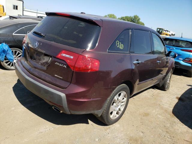 Photo 4 from auction – 2008 ACURA MDX TECHNO with VIN 2HNYD28328H523569