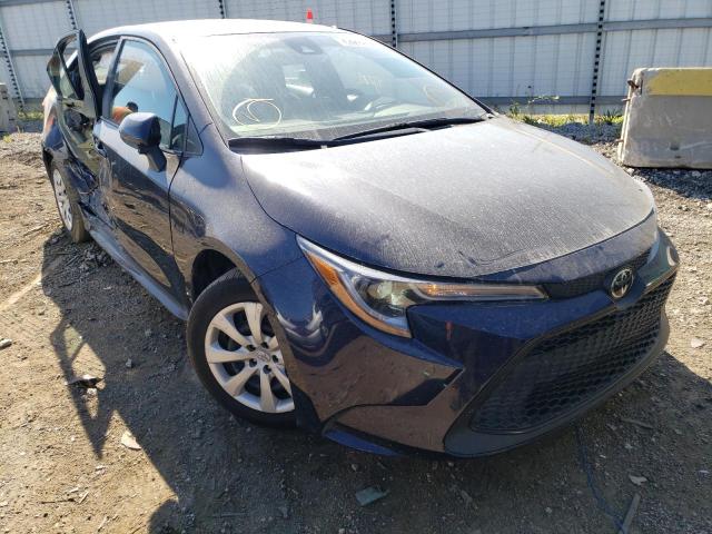 Photo 1 from auction – 2021 TOYOTA COROLLA LE with VIN 5YFEPMAE1MP166882