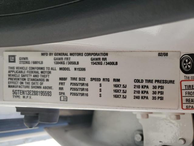 Photo 10 from auction – 2008 HUMMER H3 with VIN 5GTEN13E288195593