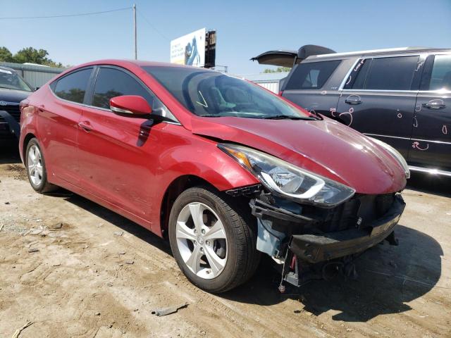 HYUNDAI ELANTRA SE 2016 with VIN KMHDH4AE2GU634355 - Photo from auction