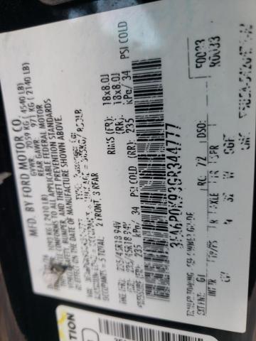 Photo 10 from auction – 2016 FORD FUSION TIT with VIN 3FA6P0K93GR344777