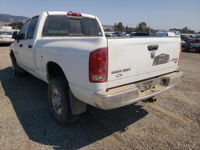 Photo 3 from auction – 2005 DODGE RAM 2500 S with VIN 3D7KS28C95G774561