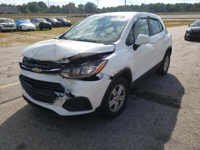 Photo 2 from auction – 2020 CHEVROLET TRAX LS with VIN KL7CJNSB7LB033010