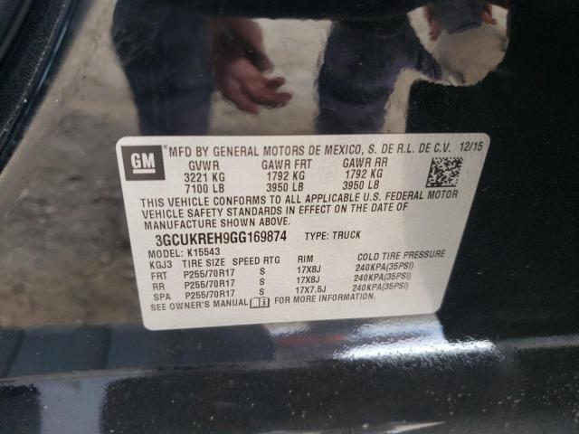 Photo 10 from auction – 2016 CHEVROLET SILVERADO with VIN 3GCUKREH9GG169874