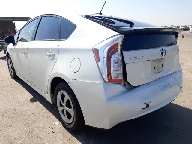 Photo 3 from auction – 2012 TOYOTA PRIUS with VIN JTDKN3DU0C1540763