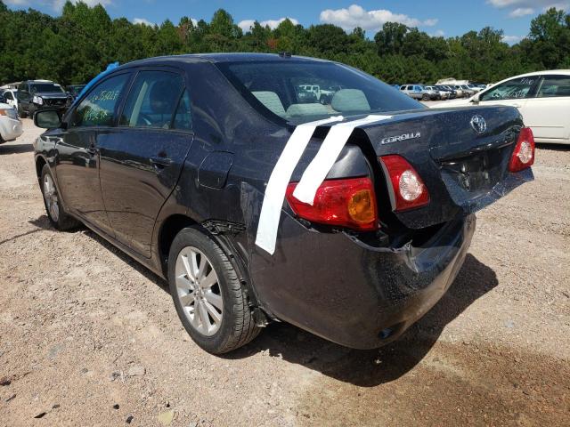 Photo 3 from auction – 2009 TOYOTA COROLLA BA with VIN 2T1BU40E99C012330