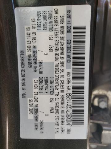 Zdjęcie 10 z aukcji – 2016 MAZDA CX-3 TOURI z VIN JM1DKBC71G0114289