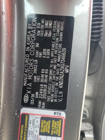 Photo 10 from auction – 2016 KIA SOUL with VIN KNDJN2A2XG7346639