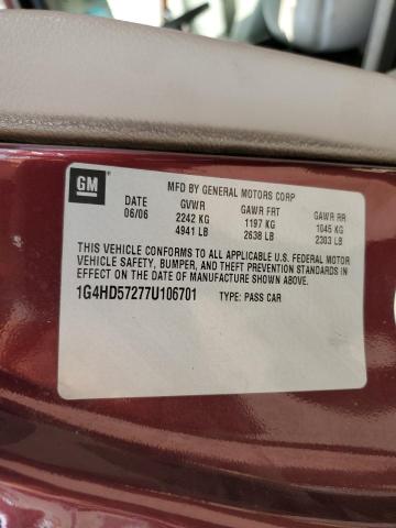 Photo 10 from auction – 2007 BUICK LUCERNE CX with VIN 1G4HD57277U106701