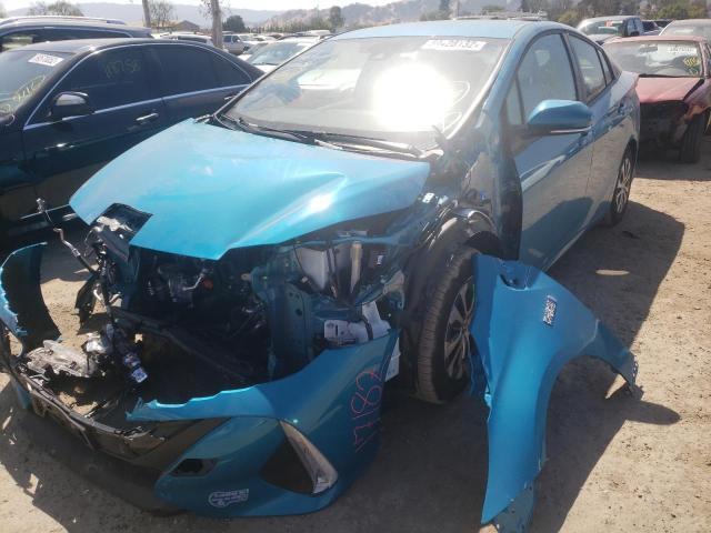 Photo 2 from auction – 2021 TOYOTA PRIUS PRIM with VIN JTDKAMFP5M3185751