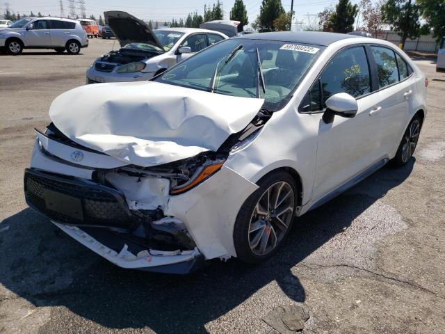 Photo 2 from auction – 2021 TOYOTA COROLLA SE with VIN 5YFS4MCE9MP084391