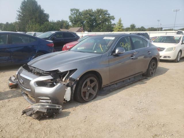 Photo 2 from auction – 2014 INFINITI Q50 BASE with VIN JN1BV7AR4EM690208