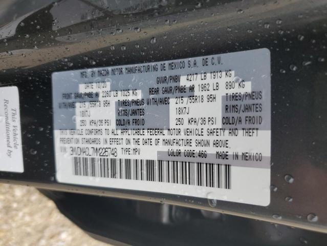 Photo 10 from auction – 2021 MAZDA CX-30 PREF with VIN 3MVDMACL7MM226748