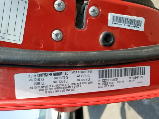 Photo 10 from auction – 2014 DODGE CHALLENGER with VIN 2C3CDYBT7EH266727