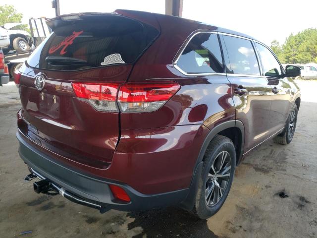 Photo 4 from auction – 2018 TOYOTA HIGHLANDER with VIN 5TDZARFHXJS033740