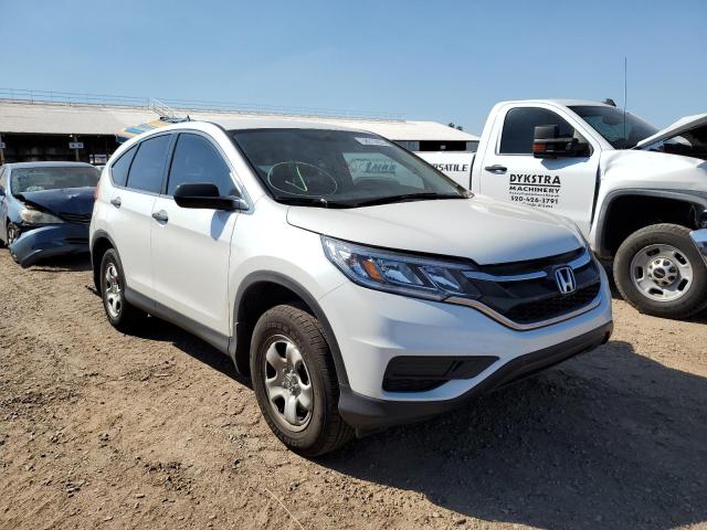 HONDA CR-V LX 2015 with VIN 5J6RM4H3XFL021554 - Photo from auction