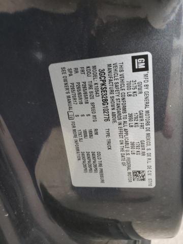 Photo 10 from auction – 2011 CHEVROLET SILVERADO with VIN 3GCPKSE32BG102776