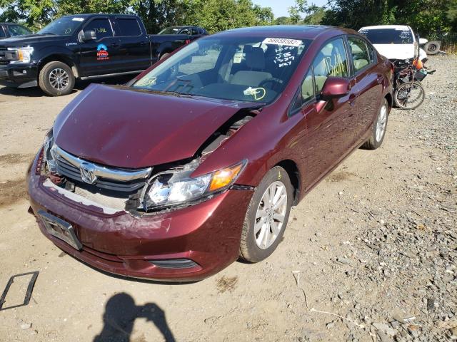 Photo 2 from auction – 2012 HONDA CIVIC with VIN 2HGFB2F89CH531387