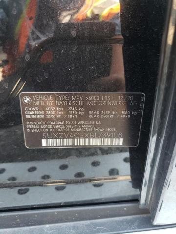 Photo 10 from auction – 2011 BMW X5 XDRIVE3 with VIN 5UXZV4C5XBL739108