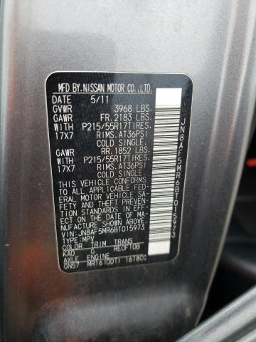 Photo 10 from auction – 2011 NISSAN JUKE S with VIN JN8AF5MR6BT015973