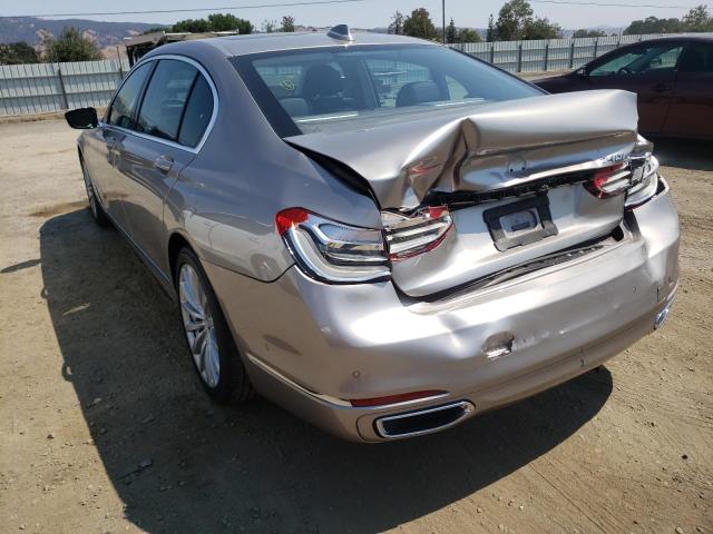 Photo 3 from auction – 2017 BMW 740 I with VIN WBA7E2C38HG741403