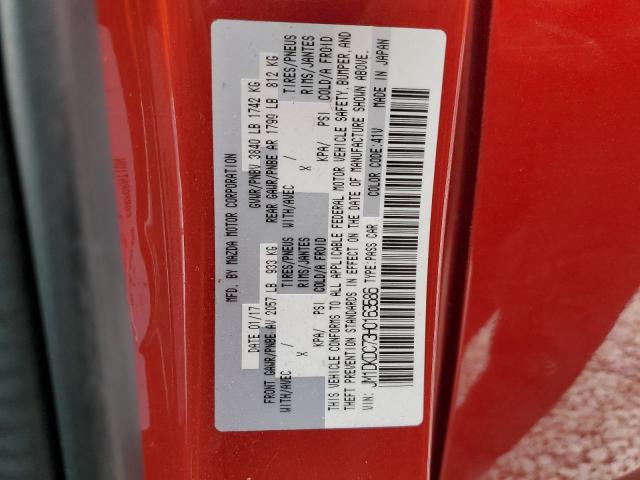 Photo 10 from auction – 2017 MAZDA CX-3 TOURI with VIN JM1DKDC73H0163586