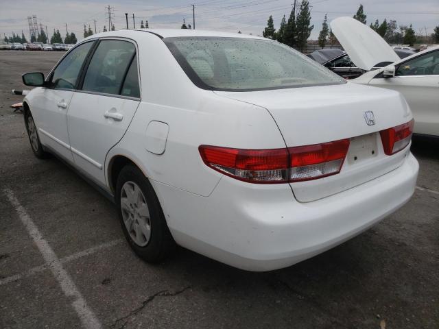 Photo 3 from auction – 2004 HONDA ACCORD LX with VIN JHMCM563X4C010506