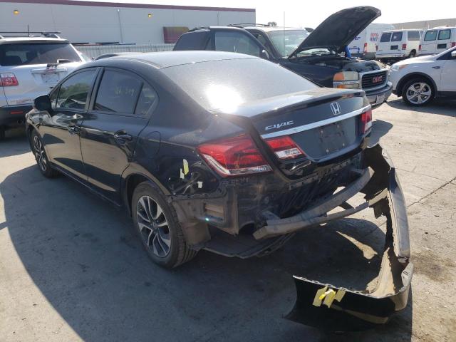 Photo 3 from auction – 2013 HONDA CIVIC EX with VIN 19XFB2F86DE240468