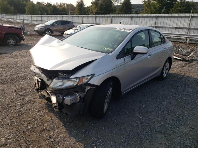 Photo 2 from auction – 2014 HONDA CIVIC LX with VIN 19XFB2F51EE035731