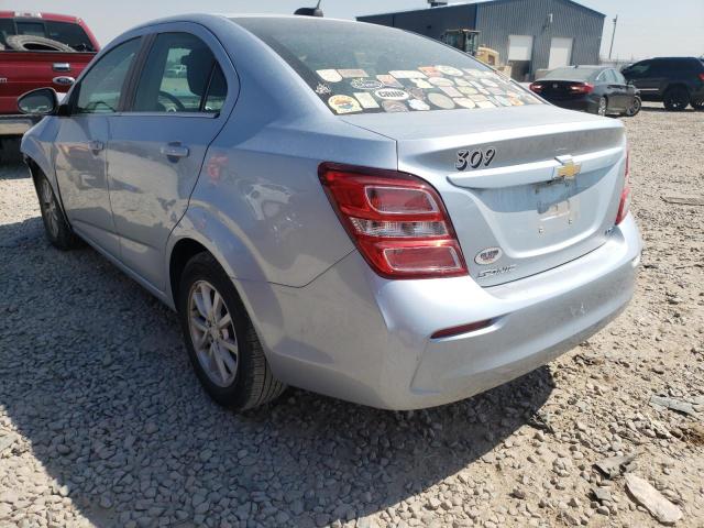 Photo 3 from auction – 2018 CHEVROLET SONIC LT with VIN 1G1JD5SH6J4108148