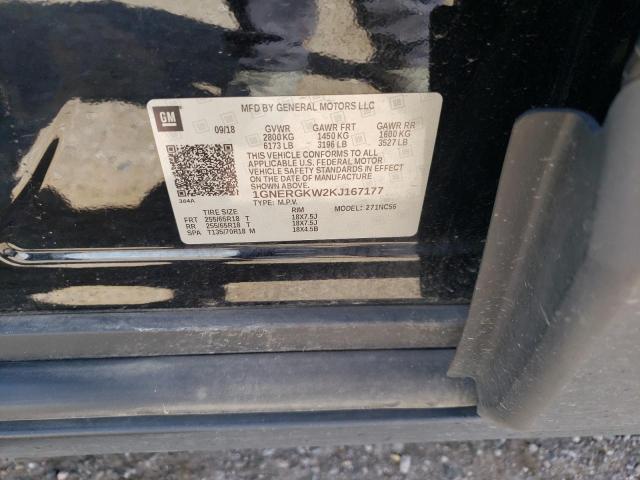 Photo 10 from auction – 2019 CHEVROLET TRAVERSE L with VIN 1GNERGKW2KJ167177