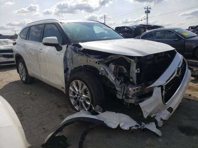 TOYOTA HIGHLANDER 2021 with VIN 5TDDZRBH5MS533270 - Photo from auction