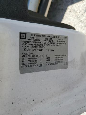 Photo 10 from auction – 2008 CHEVROLET SILVERADO with VIN 3GCEK13378G194481