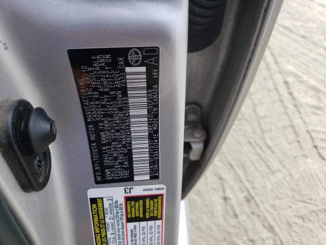 Photo 10 from auction – 2010 TOYOTA COROLLA BA with VIN 2T1BU4EE9AC460239