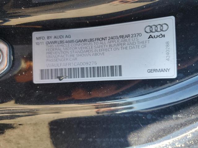 Photo 10 from auction – 2012 AUDI A5 PREMIUM with VIN WAULFAFR1CA009275
