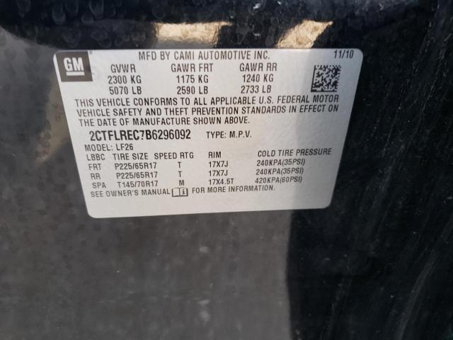 Photo 10 from auction – 2011 GMC TERRAIN SL with VIN 2CTFLREC7B6296092