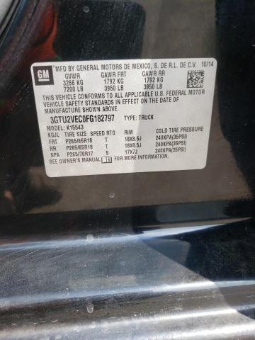 Photo 10 from auction – 2015 GMC SIERRA K15 with VIN 3GTU2VEC0FG182797