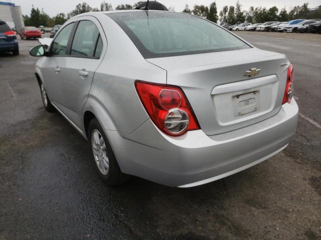 Photo 3 from auction – 2012 CHEVROLET SONIC LS with VIN 1G1JA5SH9C4170462