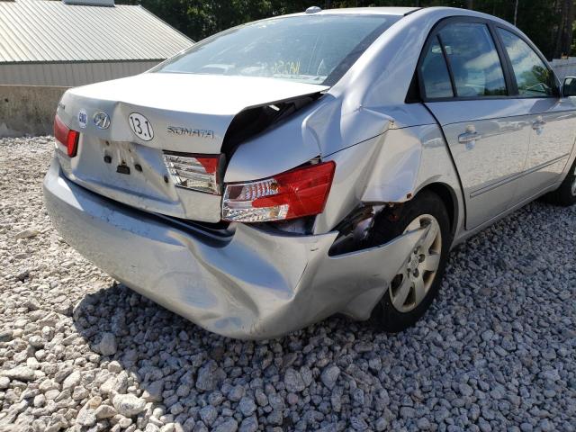 Photo 9 from auction – 2007 HYUNDAI SONATA with VIN 5NPET46C17H241584