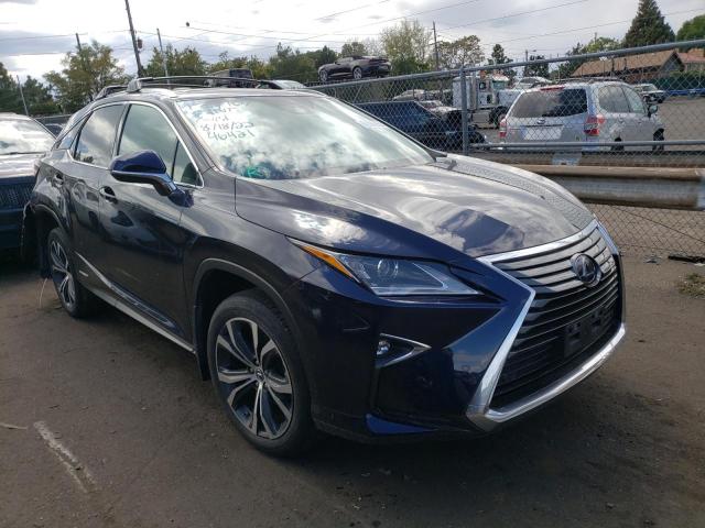 LEXUS RX 450H BA 2019 with VIN 2T2BGMCA3KC036611 - Photo from auction