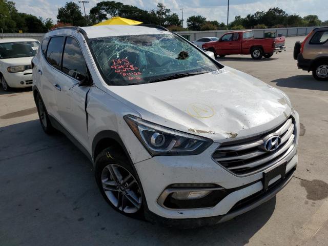 HYUNDAI SANTA FE S 2017 with VIN 5NMZU3LB0HH027382 - Photo from auction