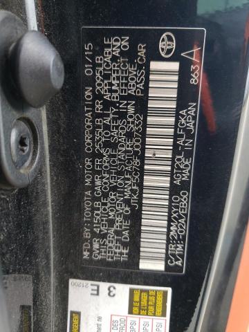 Photo 10 from auction – 2015 TOYOTA SCION TC with VIN JTKJF5C78FJ007332
