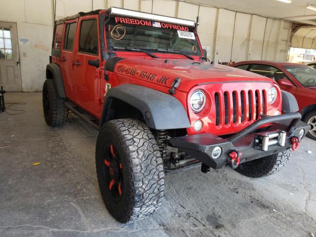 JEEP WRANGLER U 2015 with VIN 1C4BJWDGXFL591106 - Photo from auction