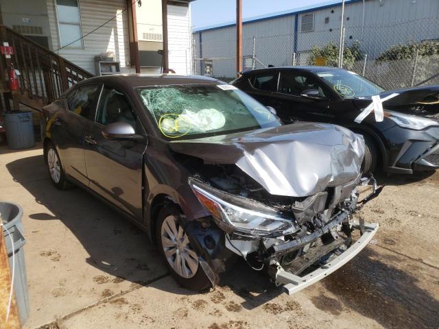 NISSAN SENTRA S 2021 with VIN 3N1AB8BV6MY329452 - Photo from auction