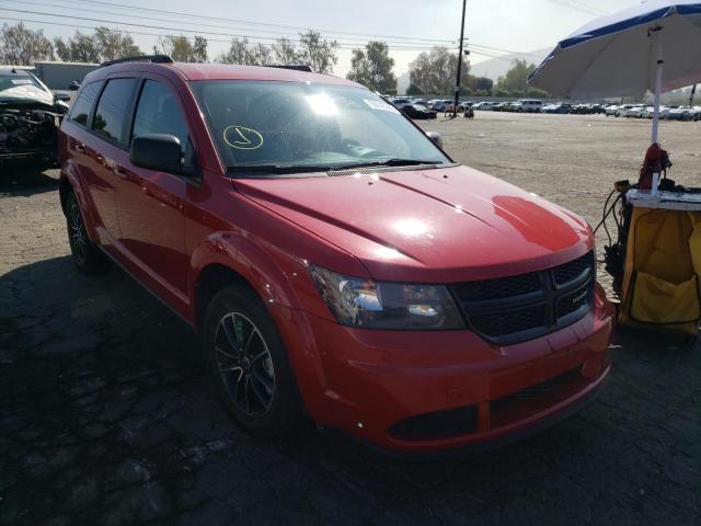 DODGE JOURNEY SE 2018 with VIN 3C4PDCAB2JT443131 - Photo from auction